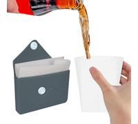 Generisch Gobelet portable - En silicone - 250 ml - Réutilisable - Pour l'extérieur, le camping, la randonnée, la survie, les voyages, l'avion, le vélo