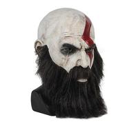 Generisch Gods of War Kratos Masque en latex Chapeaux d'horreur pour Halloween Carnaval Costume Fête Props
