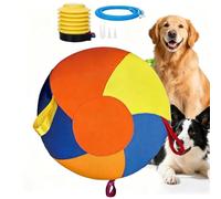 Generisch gonflables mobiles pour l'activité | Balle de chapeau de cheval de 50 cm pour chiens de petite, moyenne et grande race, chiot, intérieur, extérieur, maison