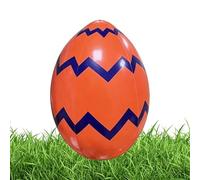 Generisch Gonflables pour l'extérieur - Ballons en PVC de 40 cm - Décoration - Œuf gonflable pour jardin et cour - Pour cour, chasse aux œufs, maison, jardin, pelouse, extérieur, intérieur et piscine