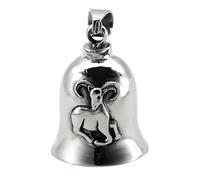 Generisch Good Luck Bell Motorcycle | Charm Riding Bell | Porte-clés en forme de cloche de moto pour homme, papa, père, Him | Charm Good Luck Biker Riding Bell, Aries., Siehe Beschreibung