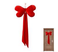 Generisch Grand nœud en velours pour la Saint-Valentin, décoration de | Pendentifs décoratifs festifs pour propriétaires de maisons, locataires, appartement, cheminée, escalier, salon, bureau