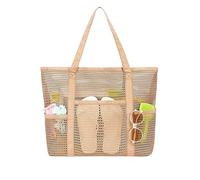 Generisch Grand sac de plage pliable et étanche en - Pour natation, sable, bateau, croisière, vacances, voyage, été, gym, déjeuner, douche
