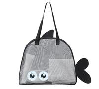 Generisch Grand sac fourre-tout léger et réutilisable, 47 x 40 x 14 cm, sac de plage spacieux, idéal pour l'école, les voyages, les pique-niques, la famille, la gym, les vacances et une utilisation