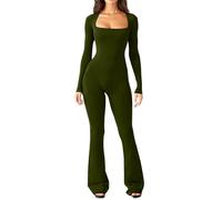 Generisch Grand vêtement pour femme - Combinaison décontractée pour femme - Élégant - Col en V - Sans manches - Bretelles spaghetti - Sarouel - Pantalon long - Salopette - Pyjama amusant pour homme
