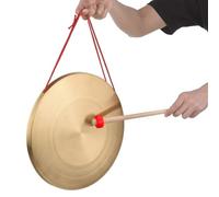 Generisch Grande cymbale à chapelle, en laiton, 32 cm, portable, instrument de percussion traditionnel pour orchestre, opéra d'église
