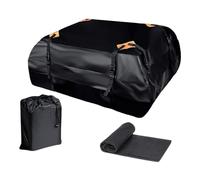 Generisch Grandes Sacoches de Toit - Barres de toit avec 8 sangles renforcées | Porte-bagages de toit avec ou sans barres de toit - Coffre de rangement étanche