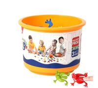 Generisch Grenouilles sautantes - Jouet grenouille rebondissante de 100 g, design léger au format de poche, collection de motifs aux couleurs vives | Easy Press Launch pour cadeaux de fête préscolaire