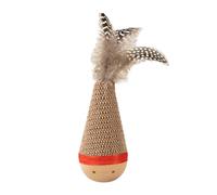 Generisch Griffoir en sisal pour chat : jeu de griffoir interactif avec dessous antidérapant pour favoriser la santé mentale Emploi des chats lors de la dentition dans l'appartement. (B, taille unique