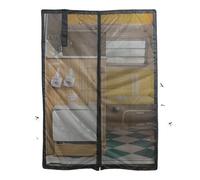 Generisch Grille de protection de porte | Filet de rechange magnétique anti-mouches | Pour les aventures en plein air, le camping, la conduite longue distance, SUV, voiture, camion, confort