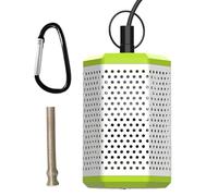 Generisch Grille de protection pour lampes chauffantes, poires, avec fermeture à clipser pour abat-jour, cage à poire, pour terrains de soleil, aquarium, serpents, extérieur, tortues, poules, agames