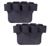 Generisch Guantes de Gimnasio - Agarre de Mano Con Cuatro Dedos y Almohadilla Elástica | Guantes Antideslizantes para, Deadlifts, Pull-Ups y Entrenamiento de Fitness