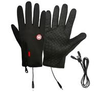 Generisch Guanti Touch Screen - Guantti USB Riscaldati | Guantii impermeabili antivento Con riscaldamento USB | Ideali per, avventura, Freddo Intenso | Caldi, comodi, compatible Smartphone