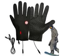 Generisch Guanti Touch Screen - Guantti USB Riscaldati | Guantii impermeabili antivento Con riscaldamento USB | Ideali per, avventura, Freddo Intenso | Caldi, comodi, compatible Smartphone