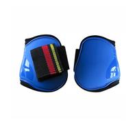 Generisch Guêtres de toilettage pour chevaux ouvertes sur le devant pour poneys, tendons, jambières en polyuréthane, robustes, pour dressage, équipement d'équitation (style C)