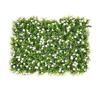 Generisch Haie de lierre artificiel - 60 x 40 cm - Brise-vue - Brise-vue - Pour balcon - Feuilles de lierre - Brise-vue - Haie artificielle - Clôture de jardin - Gazon d'eucalyptus artificiel