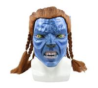 Generisch Halloween Elf Cos Accessoires Ava-tars Cosplay Masque Oreilles d'elfe Monstre Cosplay Masque Latex Chapeau Masque d'horreur pour Halloween Carnaval Costume Fête Accessoires
