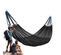 Generisch Hamac de camping - Balançoire d'extérieur - Hamac portable avec forte capacité de charge pour jardin, extérieur, jardin, balcon, sentier de randonnée