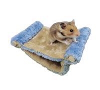 Generisch Hamac pour cage à hamster | Hamac d'hiver pour petits rongeurs avec tunnel, pour les tamias, pour se reposer, jouer, dormir dans la cage