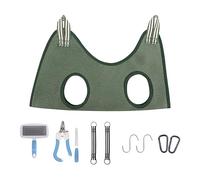 Generisch Hamac pour chien - Kit de toilettage pour animaux de compagnie | Planche à découper les ongles - Fonction de support réglable - Ensemble de 10 hamacs pour la construction d'animaux de
