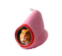 Generisch Hamac pour furet - Abri de hérisson à suspendre - Lit pour hamster pour sommeil et repos - Pour enrichissement, détente, dormir, escalade, petits animaux de compagnie, souris