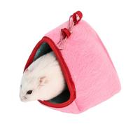 Generisch Hamac pour hamster - Nest d'hiver avec crochet - Maison pour hamster pour cage intérieure - Pour balcon, salle de ppartement, salon, chinchillas et
