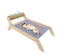 Generisch Hamac surélevé pour animaux de compagnie | Hamac portable pour chat qui augmente votre ami à fourrure mérite un hamac confortable inspiré des chaises de plage