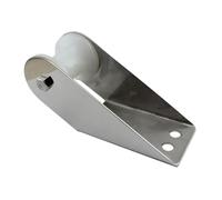 Generisch Hardware Rouleau d'ancrage de bouganer, support de rouleau de buganker très résistant | Équipement de rechange en acier inoxydable pour voiliers de haute mer, voile, navires de pêche