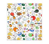 Generisch Harnais de toilettage pour chat - Couverture anti-éclatement pour chat - Sac doux anti-fuite - Sac apaisant réglable - Couverture douce pour le toilettage des griffes de chat, le bain, la