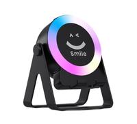 Generisch Haut-parleur à induction portable pour bureau | Appareil de musique rotatif 4 en 1 avec éclairage RVB pour les salles de conférence amateurs de technique