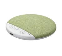 Generisch Haut-parleur portable avec minuterie bruits blancs - Aide à l'endormissement - Casque stéréo - Pour adultes - Vert (B, 9,5 x 9,5 x 1 cm)