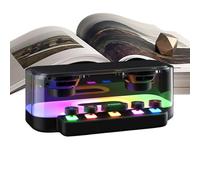 Generisch Haut-parleur portable | Enceinte robuste avec boutons mécaniques au design punk | Son stéréo mécanique décoratif pour chambre