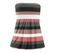 Generisch Hauts tubulaires pour les loisirs - Hauts élégants sans bretelles - Parfait pour toutes les saisons - Combinez avec vos jeans préférés pour une tunique sans effort - Noir - Manches longues