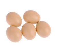 Generisch Help Egg Eggs Lot de 5 œufs factices en plastique pour poule (comme sur l'image, taille unique)