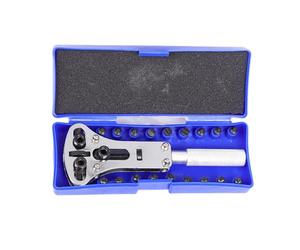 Generisch Herramienta Abridor Trasera Reloj Profesional, Llave Ajustable Puntos Precisión, Extracteur Cubierta Rosca, Equipo Reparación Relojería, Cambio Batería Fácil Seguro, Accesorio Técnico Taller