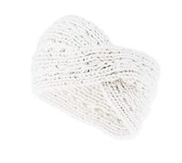 Generisch Hiver Oreilles Nouveau Bandeau Chauffe-Croix Enveloppez Casquettes de Baseball Femmes UNE Casquette Turquie (Blanc, Taille unique)