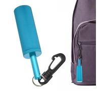 Generisch Hochet Plongée Sous Marine Shaker en aluminium 11 cm, Signal Sonore Bruit Cloche Balle Acier, Kit d'accessoires de communication, Clip Crochet Attache Rapide Gilet | Pour instructeur Guide