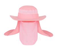 Generisch Homme Femme Alpinisme Pêche Camouflage Capuche Corde Extérieur Pliable Casual Bob Chapeau de Pêcheur Homme Drôle, Rose, taille unique