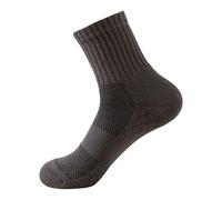 Generisch Hommes Hiver Simple Couleur Solide Serviette En Bas Nid D'abeilles Non Slip Sport Chaussettes De Basketball Respirantes Compatible Avec Chaussettes De Moto Drôle, gris, taille unique