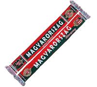 Generisch Hongrois Magyarország Écharpe en tricot pour Coupe du Monde EM Écharpe de football Écharpe culte, Vert, rouge, blanc., 145 x 18 cm