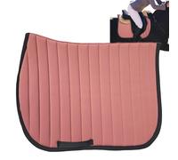 Generisch Horse Sattle Pad Western, Poney - Coussin de selle confortable - Équipement d'équitation élégant pour débutants, amateurs et professionnels