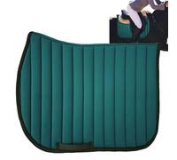 Generisch Horse Selle Pad Western, Poney - Tapis de selle confortable - Accessoire d'équitation élégant pour débutants, amateurs et professionnels
