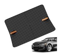 Generisch Housse de pare-brise - Accessoires de voiture d'hiver imperméables - Protection de pare-brise contre la neige et la neige - En cas de pluie froide, trajets en voiture - Parking sous ciel