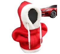 Generisch Housse de pommeau de levier de vitesse - Housse de pommeau de levier de vitesse de Noël pour voiture, équipement intérieur de voiture pour trajets en pendule, livraison en montagne, Nouvel