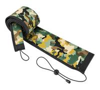 Generisch Housse de protection pour canne à pêche - Imperméable et réglable - En néoprène - Pour cannes à pêche - Pour cannes à traîner - Idéal pour la pêche sur les rivières, les côtes de mer, les