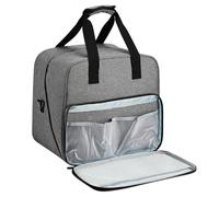 Generisch Housse de protection pour machine à coudre - Housse de protection pour machine à coudre avec boucle et poches - Sac de transport compatible avec la plupart des machines standard et Brother