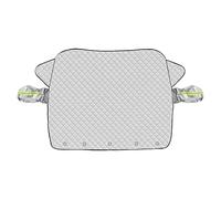 Generisch Housse de protection pour pare-brise de voiture, en polyester, 147 cm, magnétique, étanche, pliable, robuste et idéale pour l'hiver