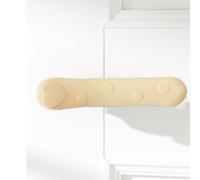 Generisch Housse de protection pour poignée de porte, amortisseur avec décor en forme de cœur comme protection pour bébé pour levier plat dans les pièces à vivre par temps froid