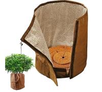 Generisch Housse de protection pour pour l'hiver - Sac de protection pour pot de fleurs avec cordon de serrage - Pour jardin, serre, parterre surélevé, temps froid, jardin intérieur, paysage
