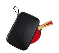 Generisch Housse de raquette de tennis de table | Boîte de raquette de tennis de table EVA | Organiseur de protection réutilisable pour 2 raquettes et 6 balles - Pour l'entraînement, les voyages et